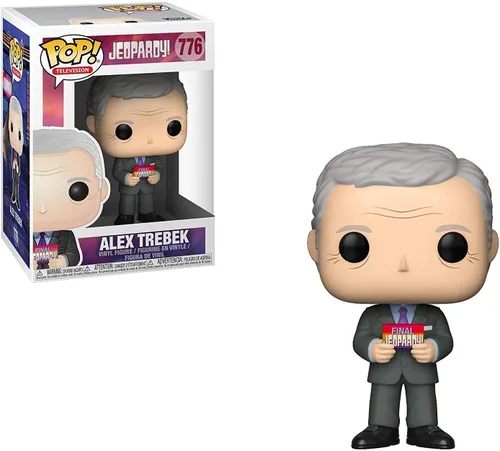 Miniatura 4 de Funko TV: Jeopardy - Alex Trebek Pop! Figura de vinilo (incluye funda protectora compatible con caja Pop Box)