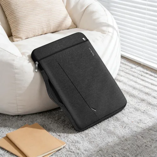 Miniatura 3 de Ferkurn Funda para Laptop para Hombres y Mujeres Funda para Chromebook Compatible con MacBook Air/Pro Lenovo Surface HP Dell ASUS Acer, 11.6 Negro