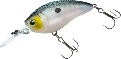 Miniatura 9 de YO-Zuri 3DR-X Crank MR - Señuelo flotante para bajo de 1.969 in, color Prism Clown