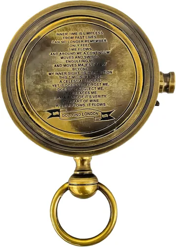 Miniatura 3 de Regalos de brújula grabada con poema con caja de madera, regalo inspirador para hombres, mujeres, niños y niñas, ideas de regalo para graduación