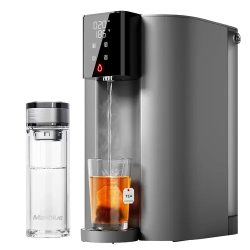 Waterdrop C1H - Sistema de ósmosis inversa para encimera, certificado NSF/ANSI 372, filtro de agua caliente instantánea de ósmosis inversa de 6