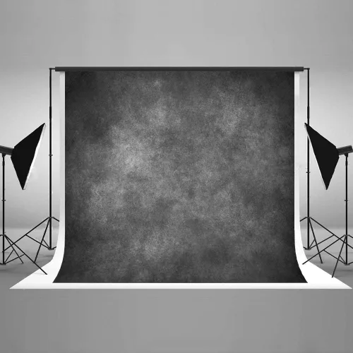 Kate Telones de fondo gris para retrato de 8 x 8 pies para fotografía, telón de fondo abstracto para cabina de sesión de fotos