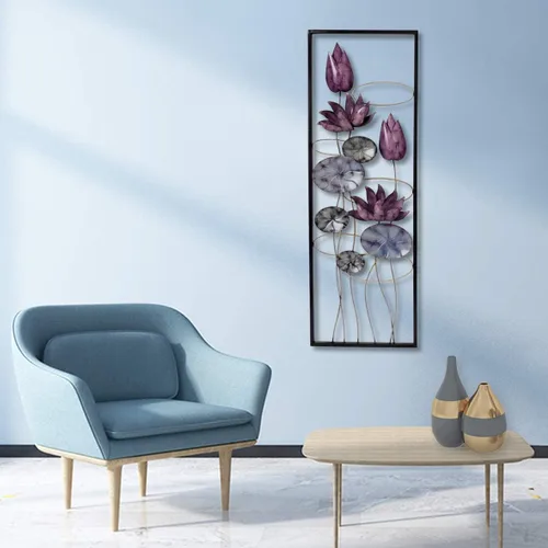 Miniatura 9 de All American Collection - Decoración de pared chic y moderna de aluminio y metal con marco