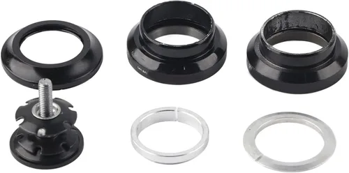Juego de auriculares, 1.339 in Mountain Road Bearing Headset Aleación de aluminio Delantero Horquilla Stem Headset para 1.126 in Dirección recta