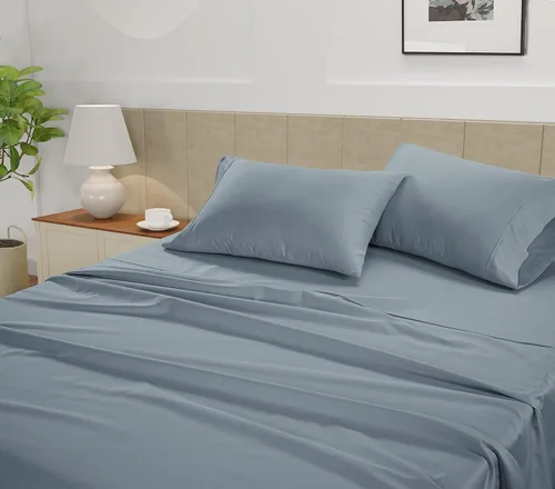 Miniatura 31 de Lane Linen Juego de 2 fundas de almohada 100 % de algodón, tamaño estándar, se adapta a almohadas estándar y Queen, fundas de almohada lujosas