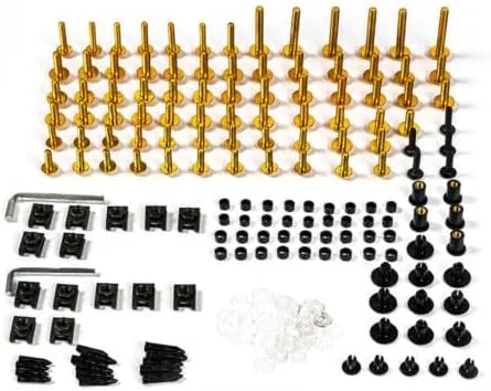 Miniatura 9 de Kit de tornillos completos de carenado para Suzuki GSXR600 GSXR750 GSX-R750 K1 K4 K6 2000 2001 2002 2003 2004 2005 2006 2007 sujetadores de aluminio