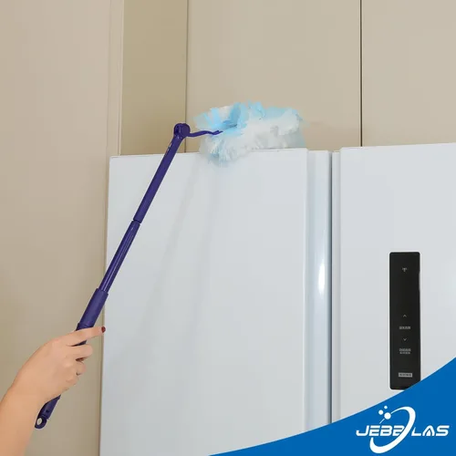 Miniatura 8 de JEBBLAS Recambios de plumero desechables, cabezal electrostático resistente, total de 30 unidades 30 repuestos de plumero