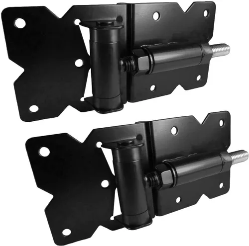 Miniatura 14 de Bisagra de puerta de acero inoxidable blanco para vinilo, esgrima de PVC - CAJA Cantidad 12