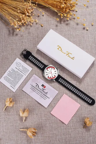 Miniatura 7 de Diaofendi Reloj de enfermera impermeable para profesionales médicos, mujeres y hombres, 24 horas con segunda mano, esfera militar fácil de leer
