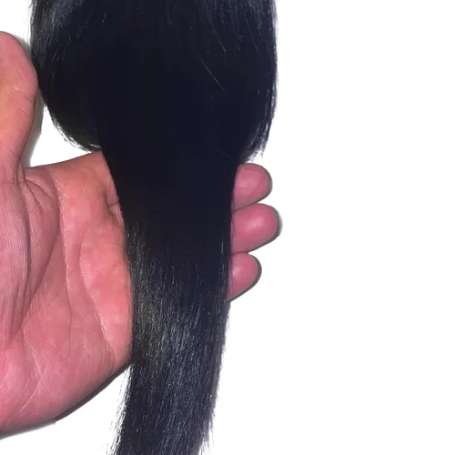 Miniatura 4 de Nuevo Remy Yaky-Remy azul 100% cabello humano virgen tejido - libre de desprendimiento y sin enredos (#1, paquetes de 10 pulgadas de 2)