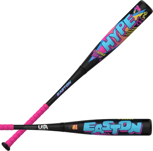 Miniatura 9 de Easton 2026 Bate de béisbol Hype Fire Estados Unidos -5 / -8 / -10 / -11 gota Barril de 2 5/8 pulgadas 2 piezas compuesto