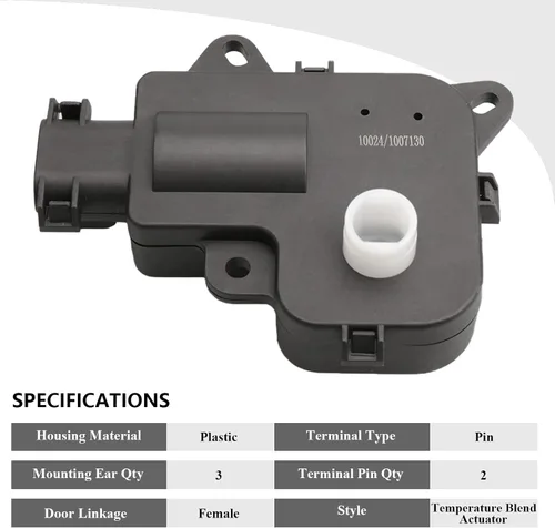 Miniatura 2 de Actuador de puerta de mezcla de temperatura 604-001 para Jeep Grand Cherokee 1999-2004, con control automático de temperatura, 4.0/4.7L