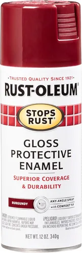 Miniatura 59 de Rust-Oleum 285092 - Pintura en aerosol para prevención del óxido, 12 onzas, transparente satinado Satinado claro