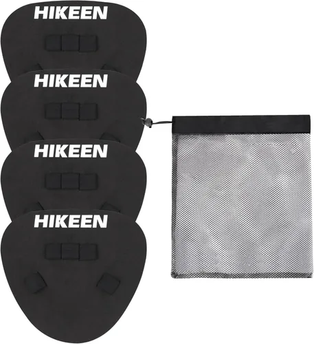 Miniatura 8 de Hikeen 2 Packs Baseball Training Gloves Infield Training Gloves Pancake Glove Softhands Baseball Fielding Trainer Flat Glove Two-Hands