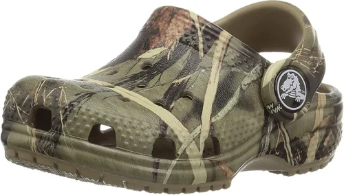 Miniatura 6 de Crocs Zuecos clásicos unisex con forro Realtree para niños