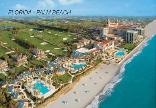 Miniatura 15 de Imanes para refrigerador de Florida USA United States (1 pieza, estilo: Delray Beach #FL116)