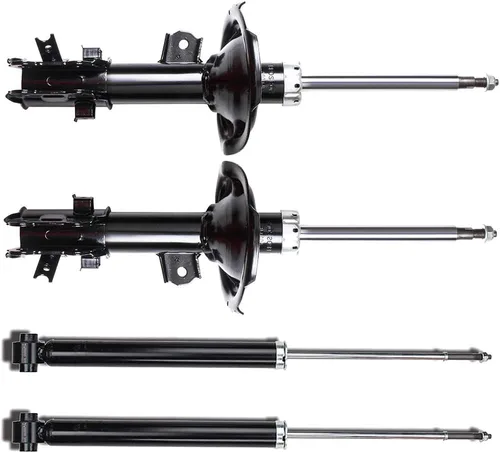 Miniatura 8 de Para amortiguadores Kia (4 piezas) LSAILON - Amortiguadores delanteros y traseros para 2006-2011 para Hyundai Accent, 2006-2011 para Kia Rio
