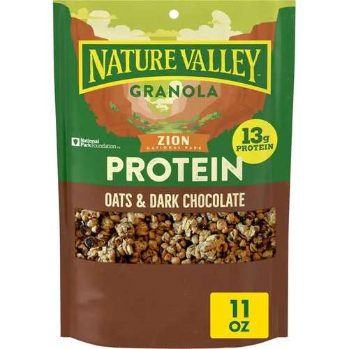 Miniatura 13 de Nature Valley Protein Granola, Banana Bread Flavor, Resealable Snack Pouch, 11 oz