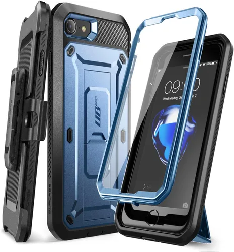 Miniatura 10 de SUPCASE Funda resistente para iPhone SE de 3ª generación, iPhone SE de 2ª generación, iPhone 7, iPhone 8 (Unicorn Beetle Pro), con protector