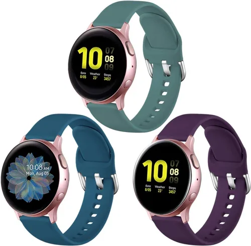 Miniatura 17 de Lerobo - Bandas compatibles con Samsung Galaxy Watch Active/Active 2 de 1.57 y 1.73 pulgadas/Galaxy Watch 1.65 pulgadas. Correa de reloj