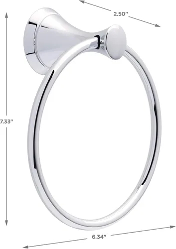 Miniatura 11 de Delta Faucet CLL63-PC Carlisle - Kit de accesorios de baño (3 piezas, cromado)