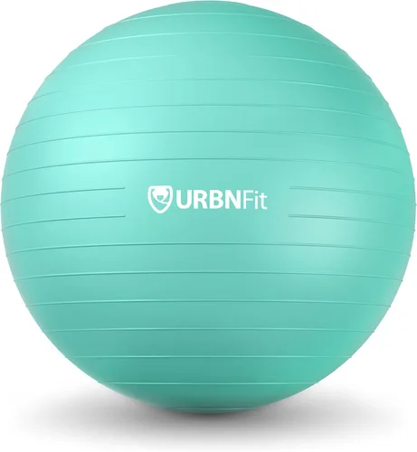 Miniatura 12 de URBNFit - Pelota de ejercicio, entrenamiento y yoga en varios tamaños, pelota para embarazo y estabilidad, antiestallido, incluye bomba de inflado