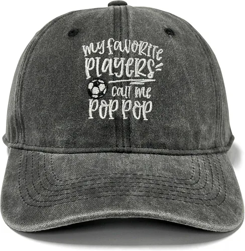 Miniatura 20 de Gorra de béisbol bordada ajustable para hombres y mujeres