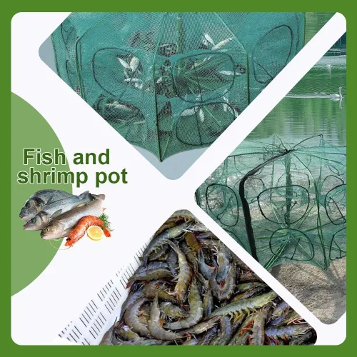 Miniatura 5 de La trampa de pesca plegable mágica, red de pesca plegable, red de trampa de pesca fortalecida autoplegable 2024, trampas de pececillos para peces
