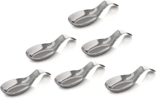 Miniatura 4 de Soporte de cuchara de acero inoxidable de grado prémium con mango largo, para encimera de cocina, soporte para utensilios de cocina, soporte
