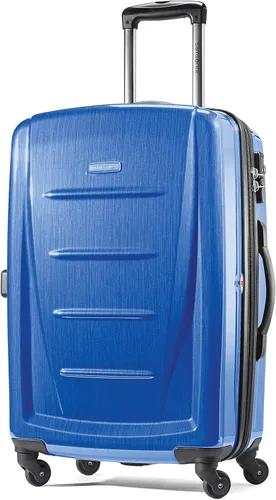 Miniatura 201 de Samsonite Winfield 2 Equipaje rígido con ruedas giratorias, Azul profundo, Juego de 3 piezas (20/24/28)