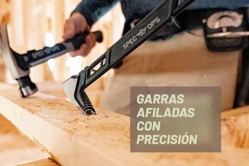 Miniatura 4 de Spec Ops Tools - Extractor de uñas para gatos, barra de palanca para palanca, demolición y tirones de uñas, acero de alto carbono, 10 pulgadas