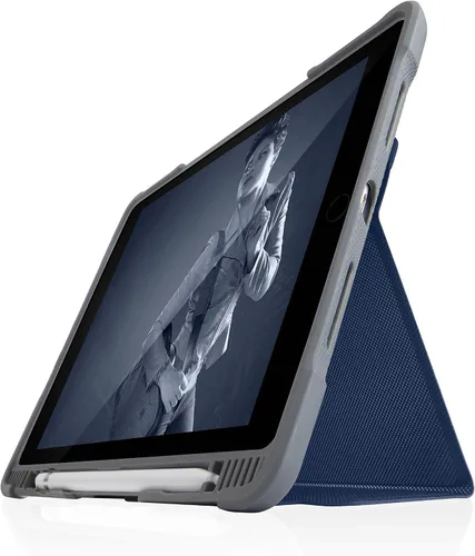 Miniatura 2 de STM Dux Plus Duo - Funda para iPad de 9ª/8ª/7ª generación de 10.2 pulgadas, funda protectora delgada y resistente con parte trasera transparente