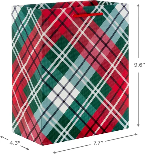 Miniatura 3 de Hallmark Paquete de bolsa de regalo de Navidad mediana de 9 pulgadas