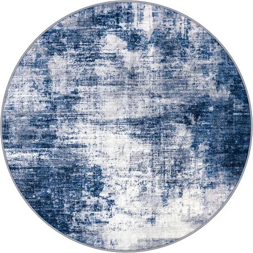 Miniatura 163 de IOHOUZE Alfombra abstracta lavable de 3 x 12 pies para pasillos, antideslizante para cocina, camino de entrada de lana sintética para interiores