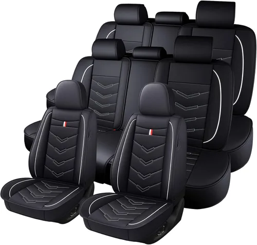 Miniatura 8 de Funda de asiento de auto para Dodge Durango 2002-2026, funda de cojín duradera, resistente al desgaste, impermeable, transpirable, sin olor, fundas