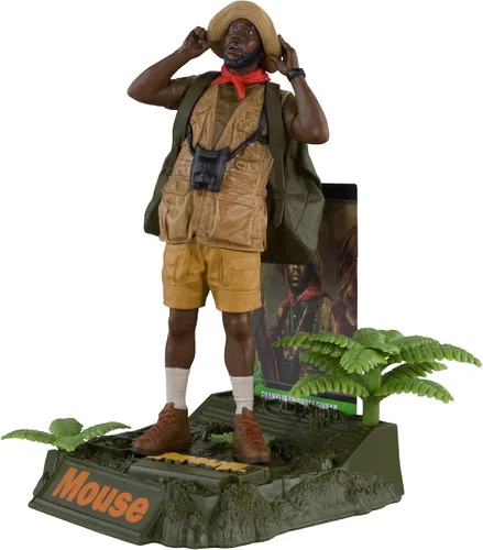 Miniatura 3 de McFarlane Toys - Figura posada de Franklin Mouse Finbar (Jumanji) de Movie Maniacs de 6 pulgadas