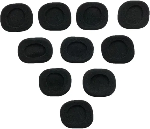 Almohadillas de espuma para auriculares – Comodidad y ajuste diseñado para ser compatible con Jabra, Blue Parrott serie B250 (XT/XTS/XT+), (10-PACK)