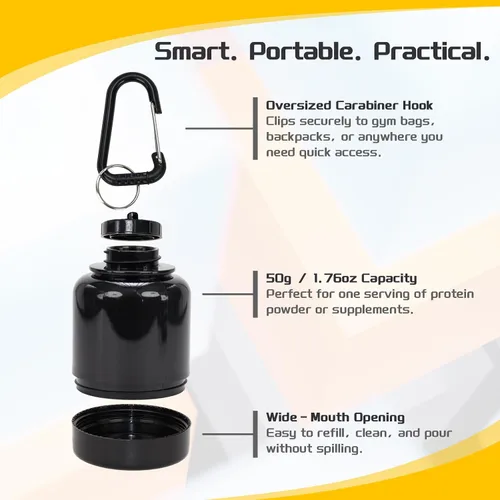 Miniatura 8 de Botella mezcladora de proteínas de 20 onzas, vasos mezcladores de proteínas a prueba de fugas para gimnasio, fitness y suplementos, material PETG