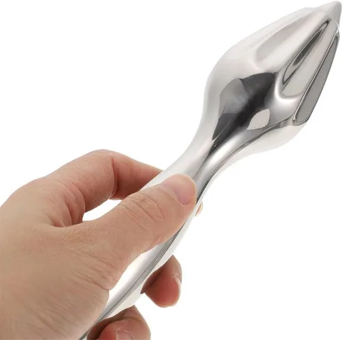 Miniatura 6 de Exprimidor manual de limón, extractor de cítricos de acero inoxidable, prensa manual de cono de fruta naranja, exprimidor de metal, exprimidor