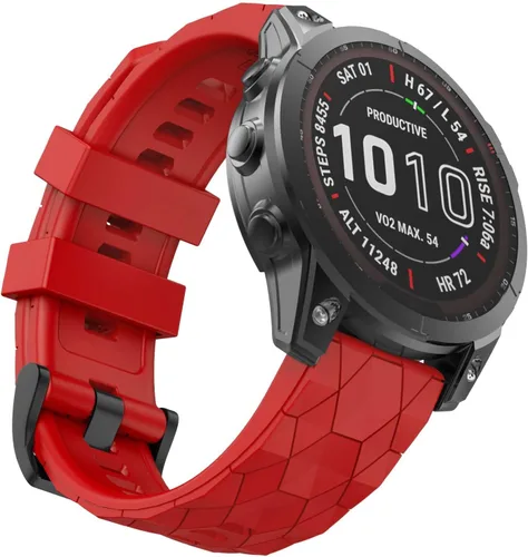 Miniatura 9 de Compatible con Garmin Fenix 7X Band 1.024 in de ancho, correas de reloj suaves de repuesto para Fenix 7X/Fenix 6X/Fenix 6X Pro/Fenix 5X/Fenix 5X