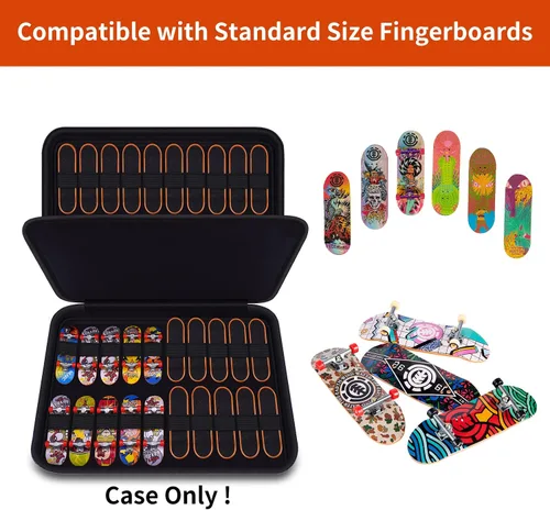 Miniatura 3 de Funda para patinetas Tech Deck Ultra DLX, mini patinetas portátiles, funda de transporte de viaje para patinetas coleccionables y accesorios