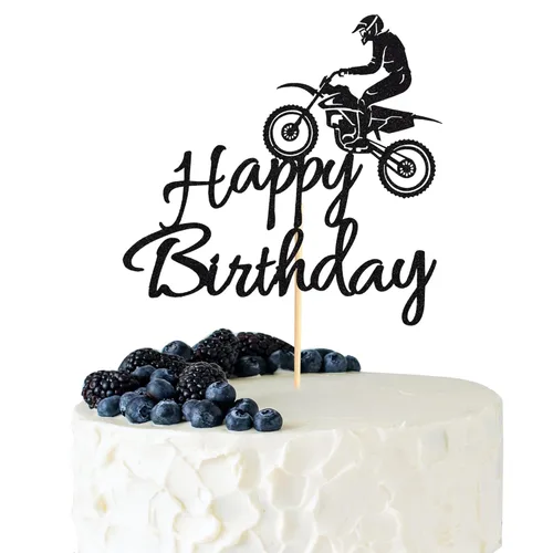 Miniatura 8 de 1 adorno para pastel de cumpleaños, decoración de pastel de fiesta de cumpleaños, decoración de pastel con temática deportiva Bicicleta