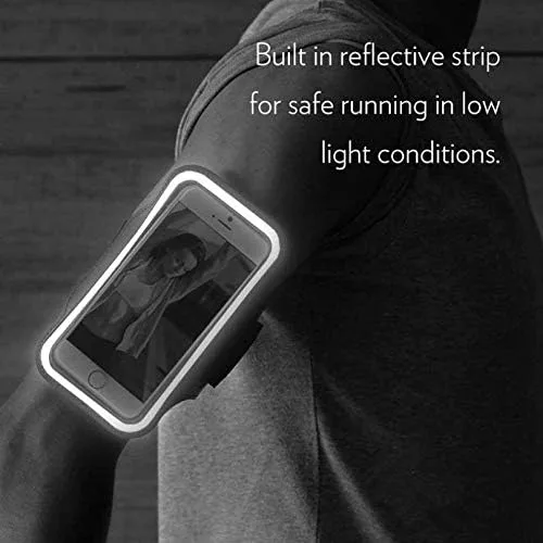 Miniatura 3 de Brazalete deportivo para correr, gimnasio, entrenamiento para Galaxy XCover Pro, banda de neopreno reflectante resistente al agua compatible