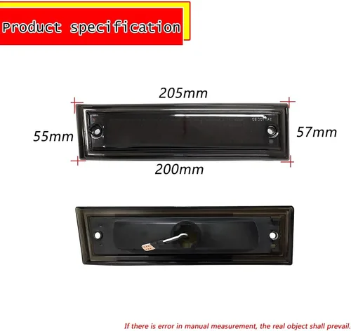 Miniatura 4 de Para 1981 1982 1983 1984 1985 1986 1987 1988 1989 1990 1991 Chevy GMC C/K 1500 2500 C10 C20 Suburban Blazer Jimmy Luces LED de Marcador Lateral
