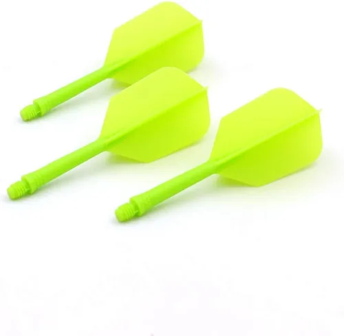 Miniatura 2 de CUESOUL ROST - Astil y plumas de dardos integrados de forma media y delgada, juego de 3 piezas Verde