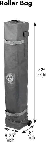Miniatura 7 de E-Z UP Patriot ONE-UP - Refugio tecnológico, 10 x 10 pies, negro (PTSBK10)