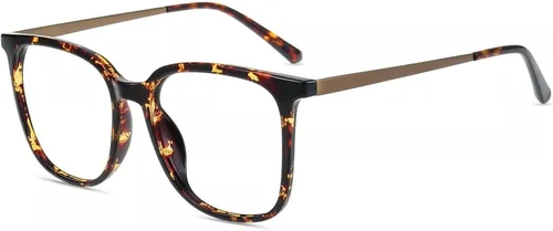 Miniatura 9 de Firmoo - Gafas de bloqueo de luz azul de gran tamaño para mujeres/hombres, anteojos de computadora de marco cuadrado grande para pantallas
