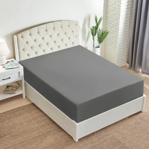 Miniatura 9 de Mellanni Sábana bajera ajustable de bolsillo extra profundo Twin XL – Sábanas de cama de la Colección Icónica con bolsillo profundo de hasta 21 1394