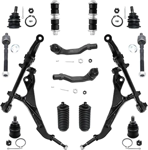 Miniatura 41 de Detroit Axle - Kit de suspensión frontal de 16 piezas para RWD Chrysler 300 Dodge Charger Challenger Magnum 6 brazos de control con rótulas 2