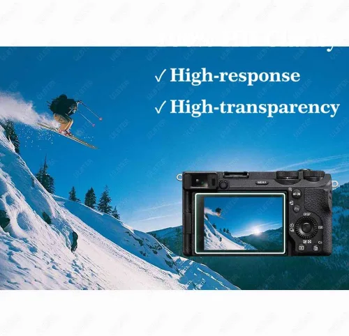 Miniatura 5 de ULBTER Protector de pantalla para cámara Sony Alpha A7C II A7CR A6700 7C II A7CII 6700 A7C R y cubierta de zapata caliente 0.012 in 9H dureza